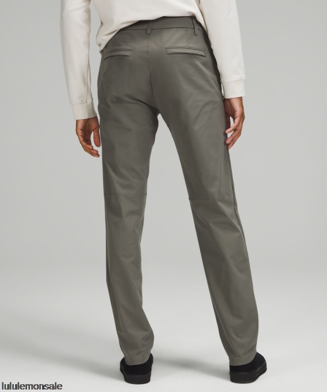 Lululemon Deutschland DELULU1007 | Grey Sage Commission Classic-Fit Hose 34 Warpstreme